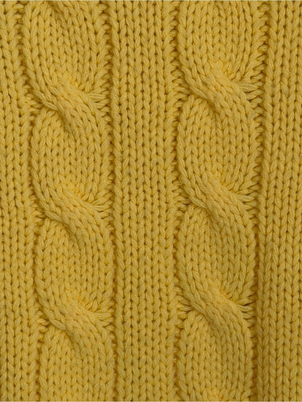 Vintage 60s Lacoste Tennis Sweater Izod Yellow Cable Knit Blue Alligator - Picture 7 of 10